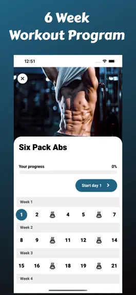 Game screenshot 6 Weeks to 6 Pack Abs hack