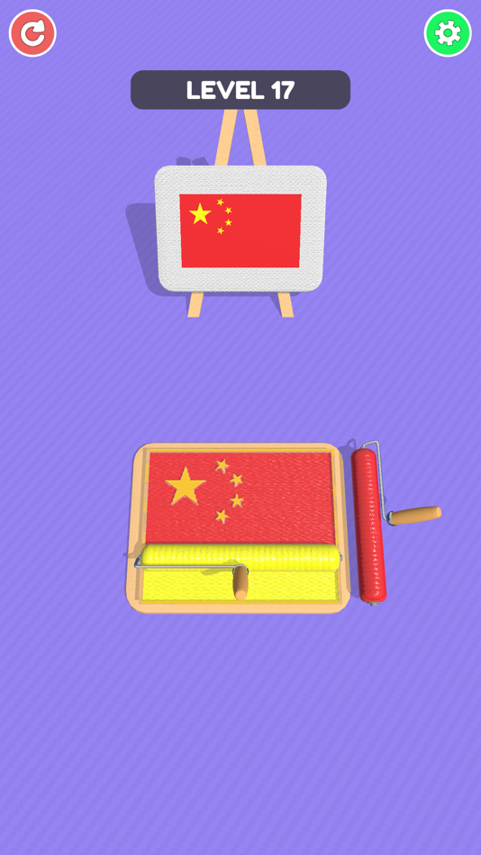 #2. Paint Roll (iOS) 由: Nomadic Bear Games