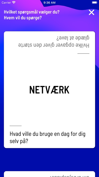 NETVÆRK - Samtalekort fra SNAK
