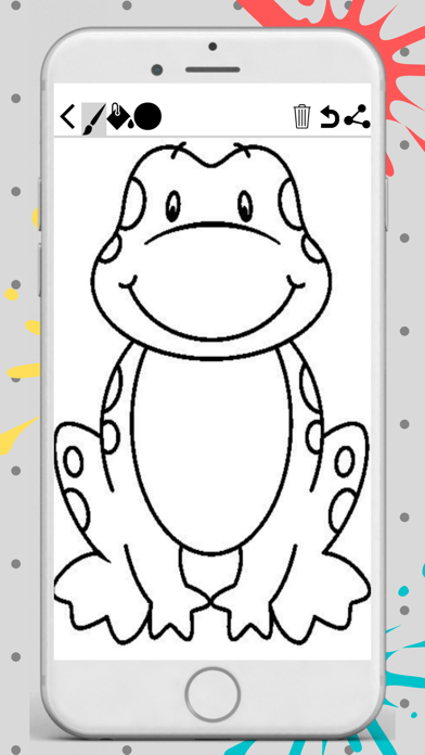 Paint & Draw: Coloring Book. Screenshot