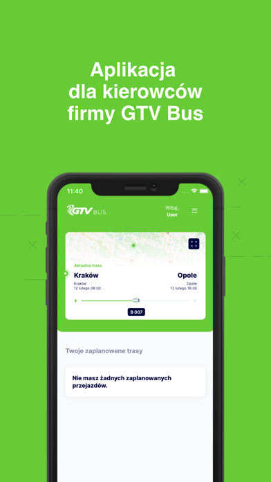 Screenshot #2 pour Aplikacja kierowcy GTV Bus