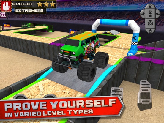 Real Monster Truck Parking iPad app afbeelding 3