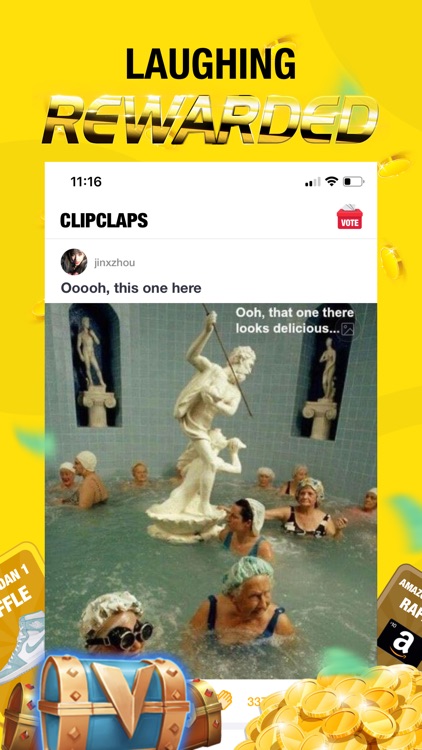 ClipClaps - Reward For Laughs