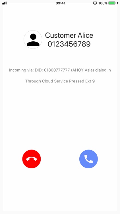 AHOY - High quality VoIP screenshot-3
