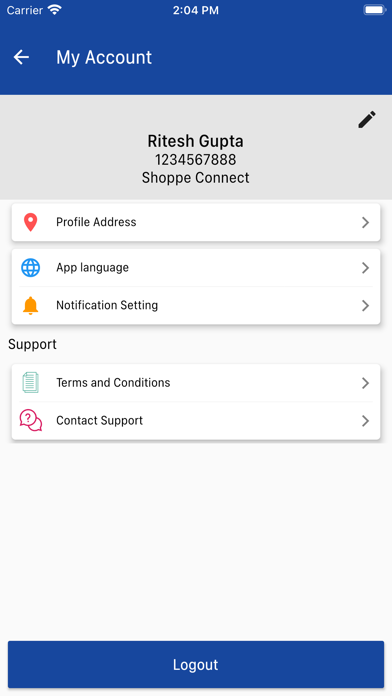 JSW Privilege Club Screenshot