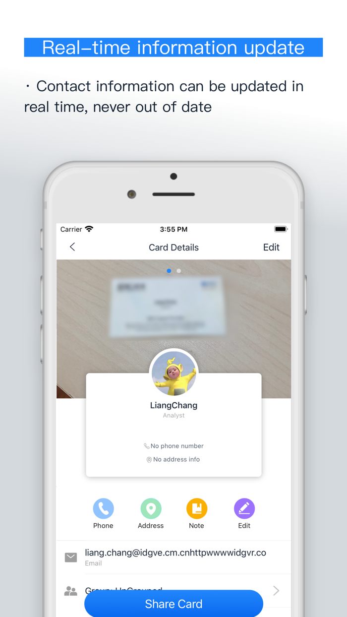 Bizcard Mate-ScanMake Cards