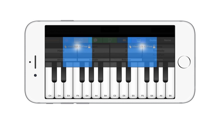 E Piano Synth - Keyboard Tiles screenshot-6