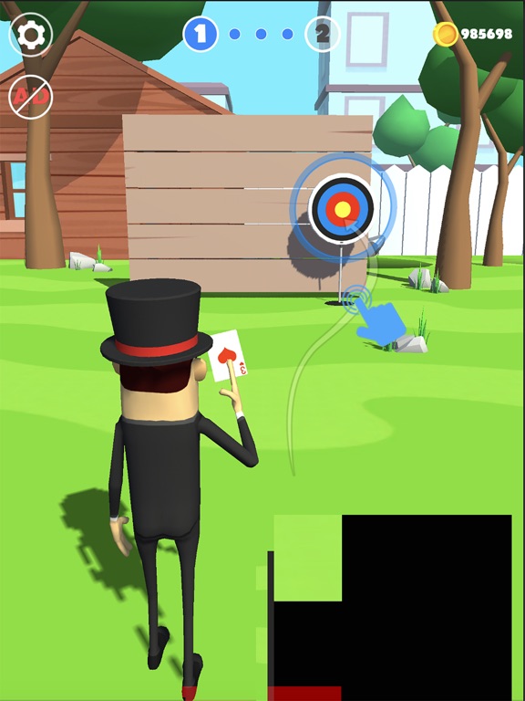 Screenshot #6 pour Card Throwing!