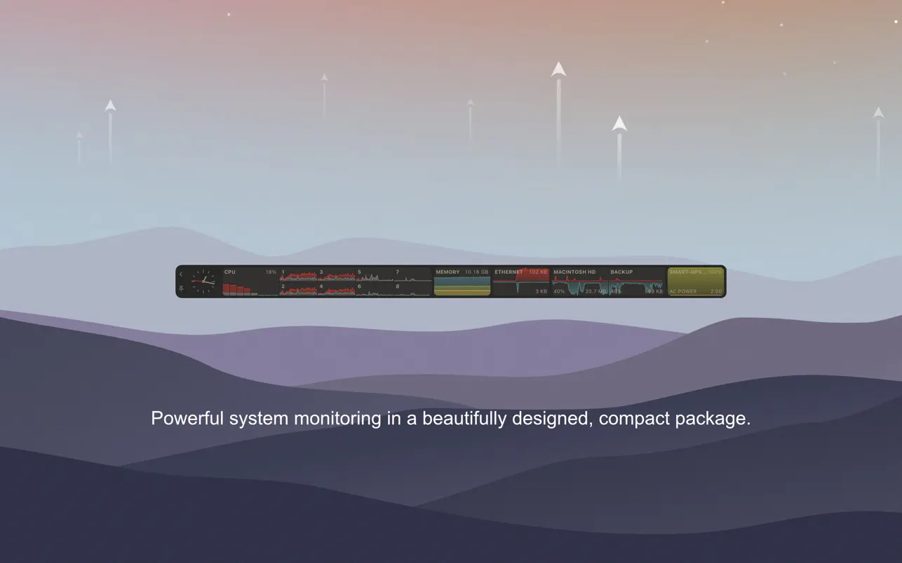 #1. Pluto Stats (macOS) De: Cyaneous, Inc.