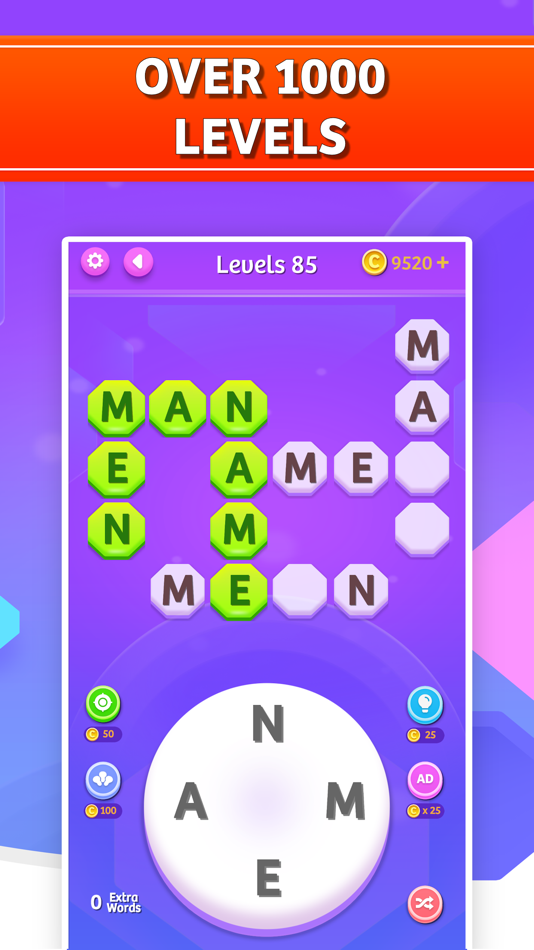 #2. Words World - Word Puzzles (iOS) By: The Appsters Ltd