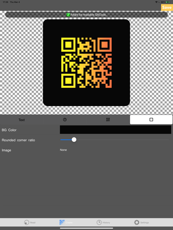 QRcodeGear - Read & Create iPad screenshot 6 - Utilities app