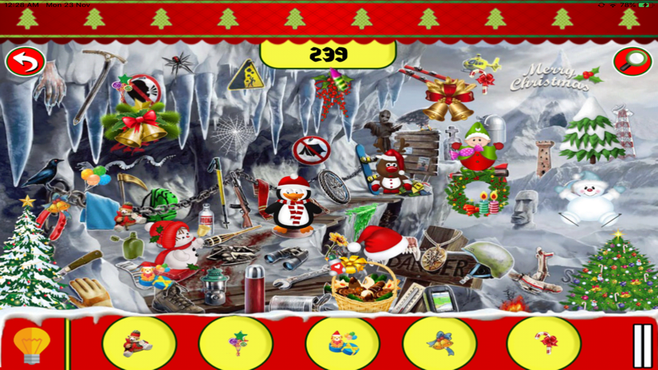 #4. Christmas Home Hidden Objects (iOS) Podle: Krunal Bhavsar