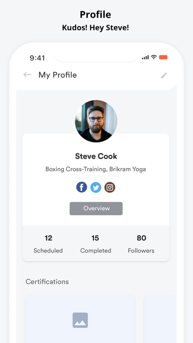 Fitbase Trainer Screenshot