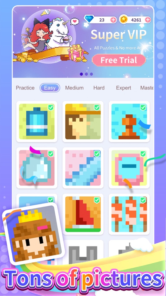 #3. Nonogram - Offline Picross (iOS) Bởi: 帅 李