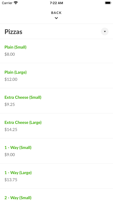 Boston House of Pizza Screenshot