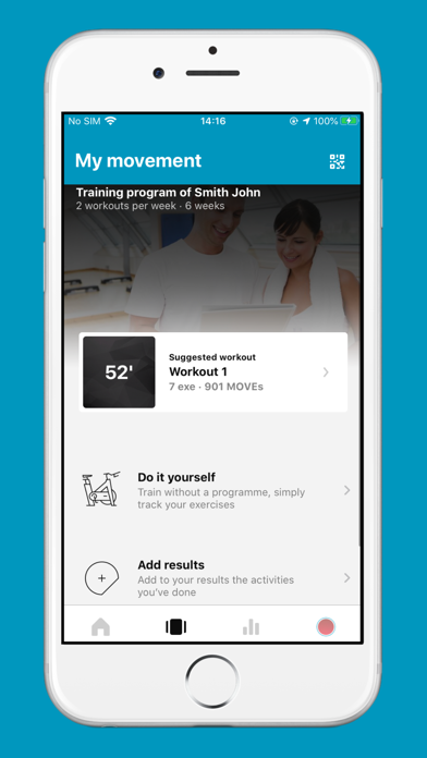 UniFit Gym Screenshot