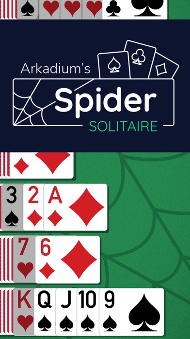 Arkadium's Spider Solitaire Screenshot