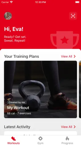 Game screenshot AeroFitt Fitness app apk