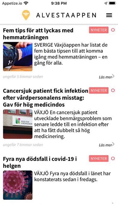 AlvestaAppen Screenshot