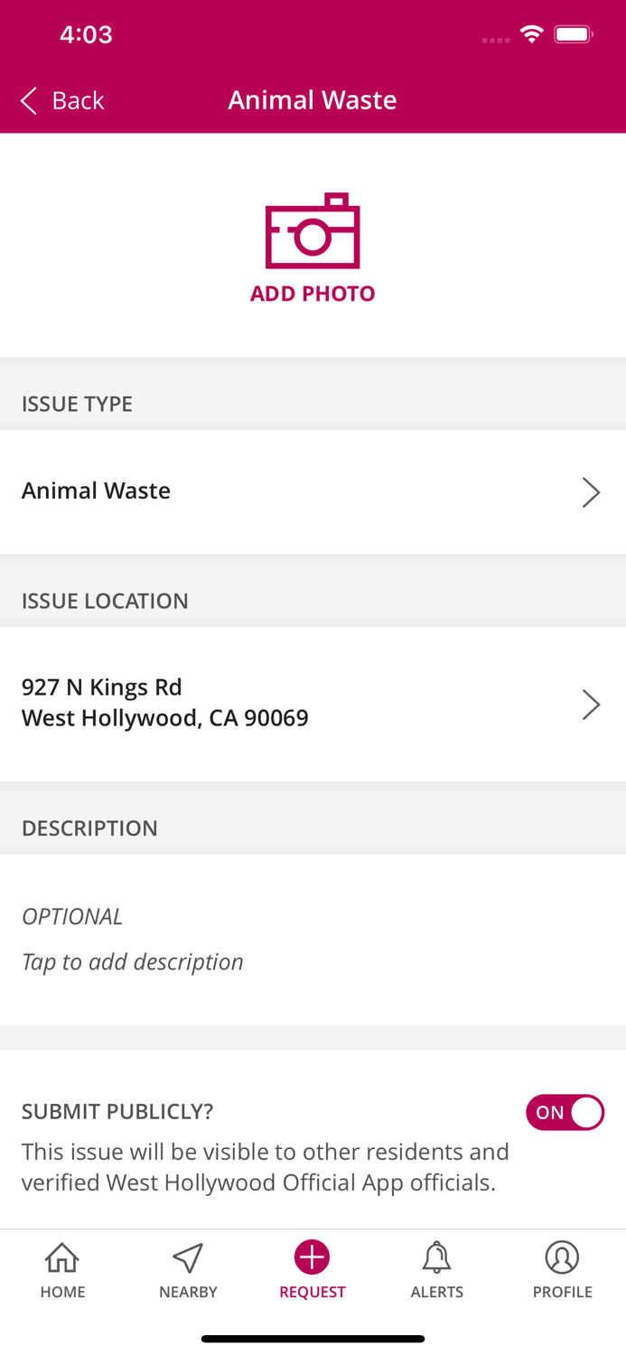 West Hollywood Official App
