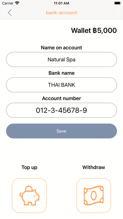 Provider Hello Massage Screenshot