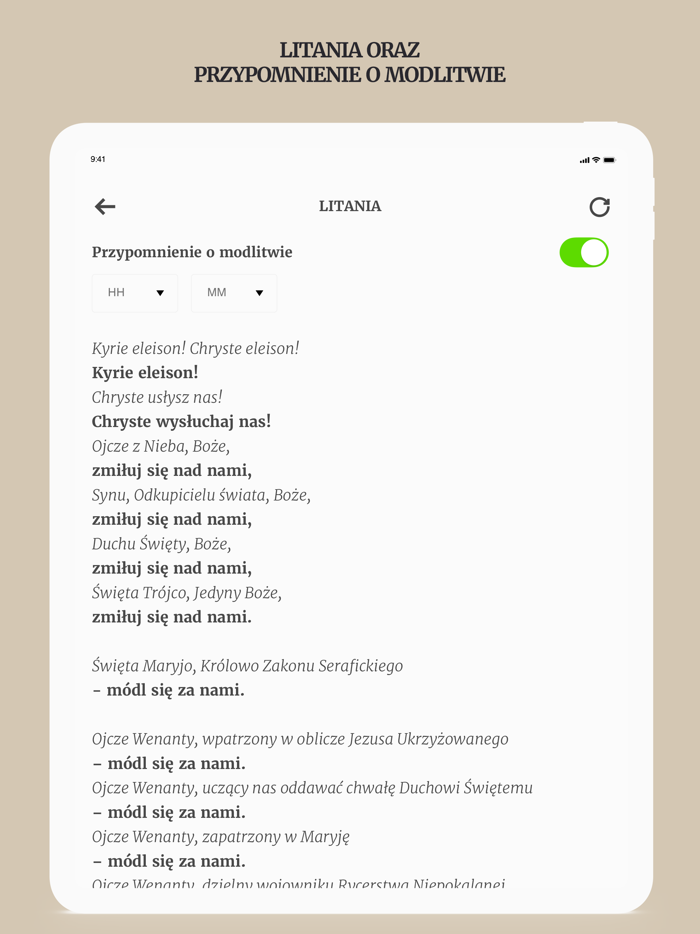 Litania o Wenantego Katarzyńca