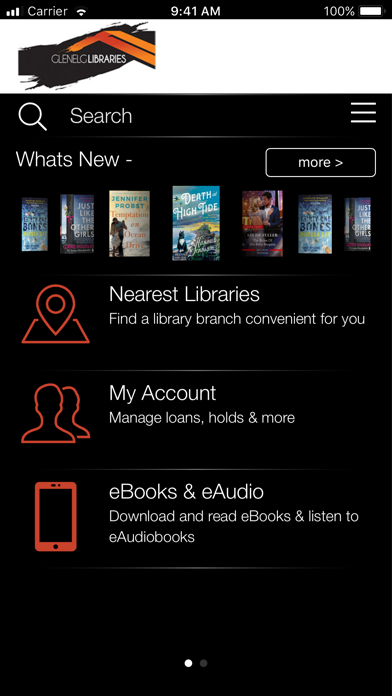 Glenelg Libraries Victoria Screenshot