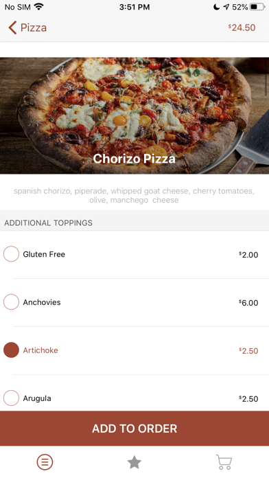 Robert’s Pizza & Dough Company Screenshot