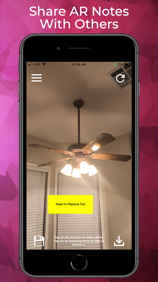 #3. Note Share - Augmented Reality (iOS) 由: Appzario LLC