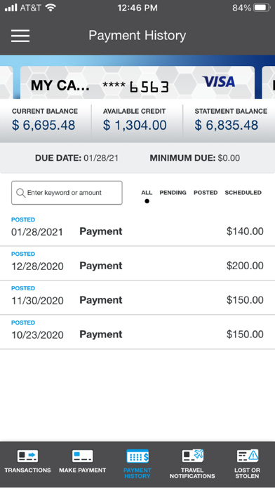 LusoCreditCard Screenshot