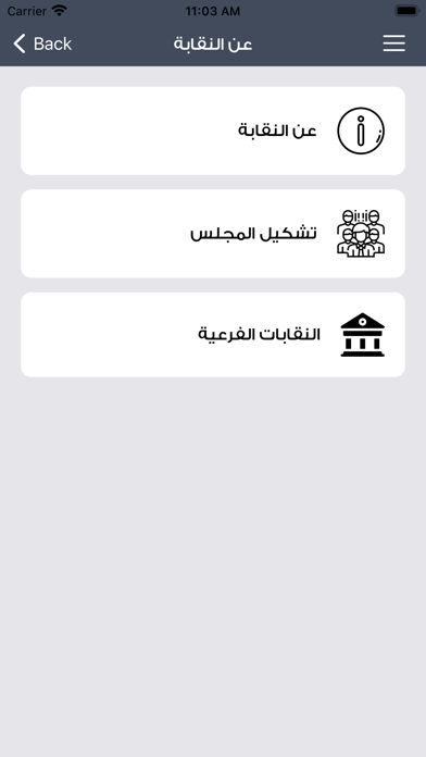 نقابة المحامين المصرية Screenshot