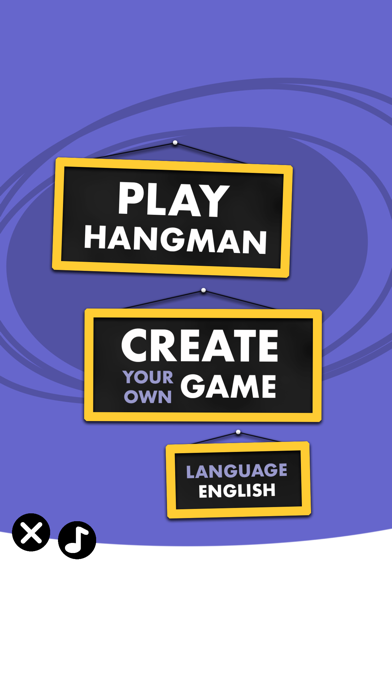 Hangman - King of the Word Screenshot