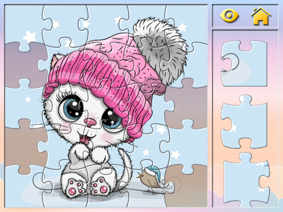 Cute Animals Jigsaw Puzzles iPad screenshot 7 - Games app