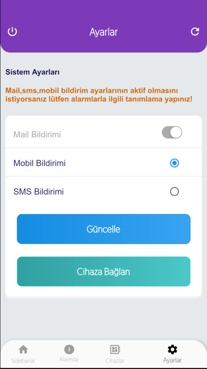 Kepmark Isı Nem Takip Sistemi