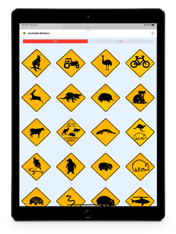 Screenshot #6 pour Australia Signs GIFs Stickers
