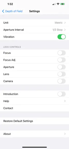Game screenshot Depth Of Field Utility apk