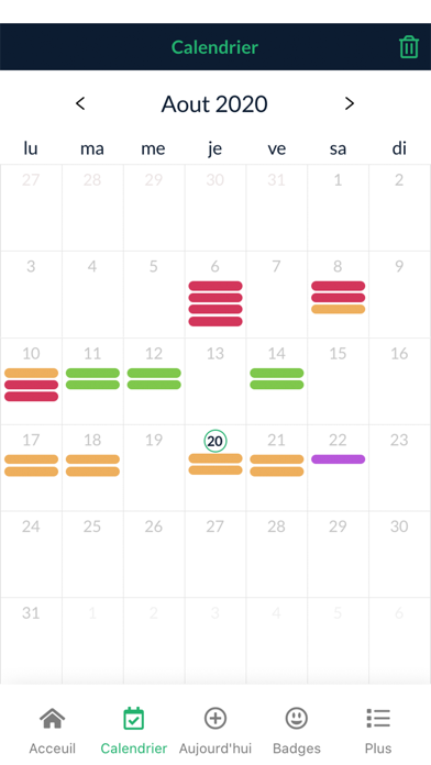 Screenshot #3 pour MobiCalendar