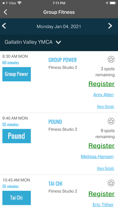 Gallatin Valley YMCA Screenshot