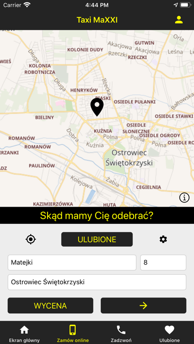 Taxi MaXXI Ostrowiec Screenshot