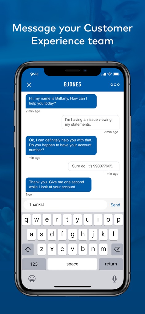 GM Financial - The app facilitates direct communication via its 'in-app messaging feature', enabling users to connect directly with the 'Customer Experience team'.