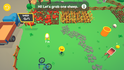 Idle Sheep: 3D Village Farmingのおすすめ画像1