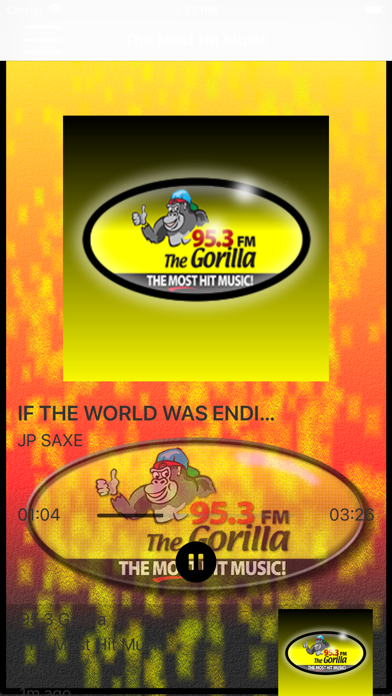 How to cancel & delete Gorilla 95.3 from iphone & ipad 1