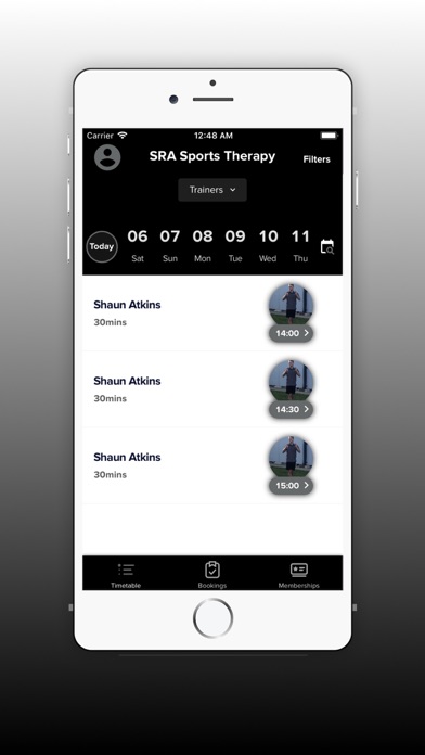 SRA Sports Therapy Screenshot