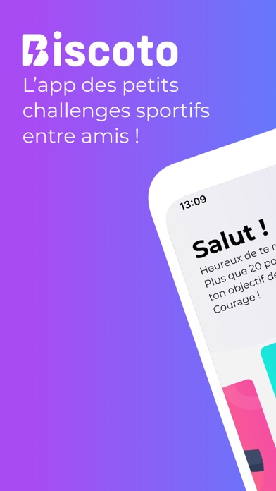 Screenshot #1 pour Biscoto - Challenges sportifs