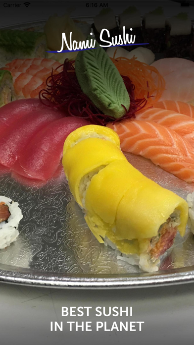 Nami Sushi Restaurant Screenshot