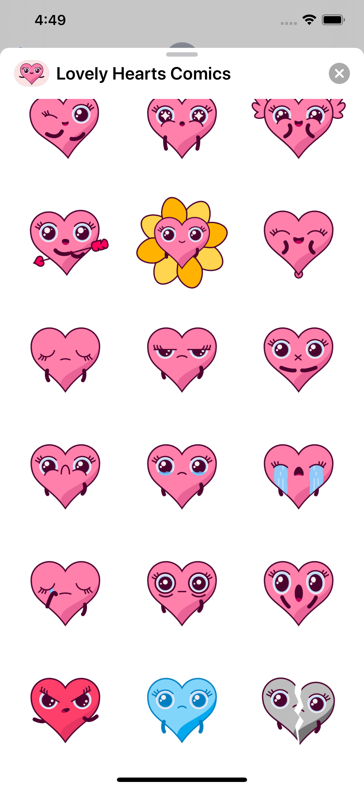 Lovely Hearts Comics