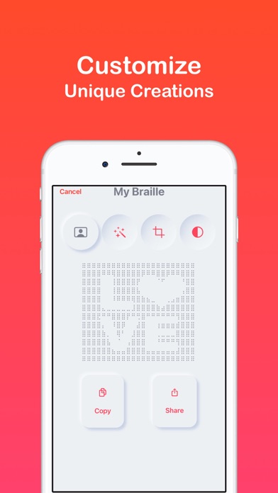 Braille - image 2 text art nowのおすすめ画像2