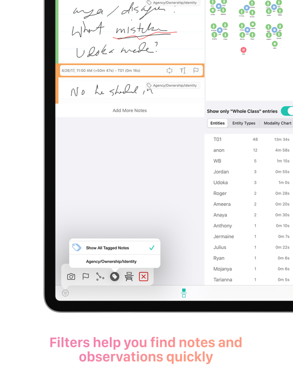 LessonNote iPad screenshot 7 - Education app