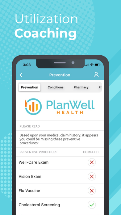 PlanWell Health Screenshot