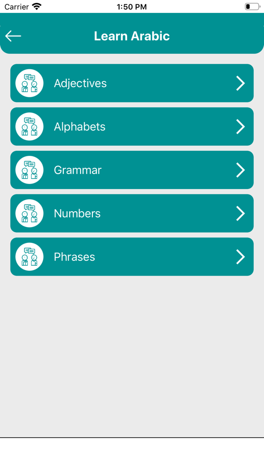 #5. Learn Arabic Speaking (iOS) By: Muhammad Asad Arman